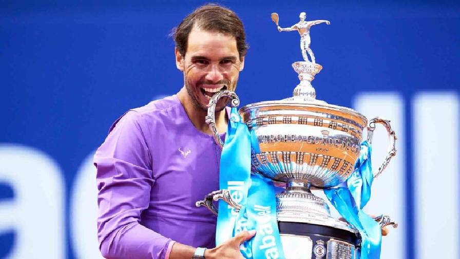 Kết quả tennis hôm nay 26/4: Nadal vô địch Barcelona Open 2021