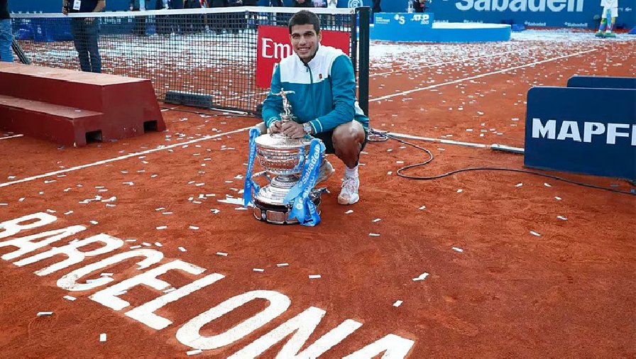 Carlos Alcaraz trở thành tay vợt trẻ nhất lọt vào top 10 ATP sau 17 năm