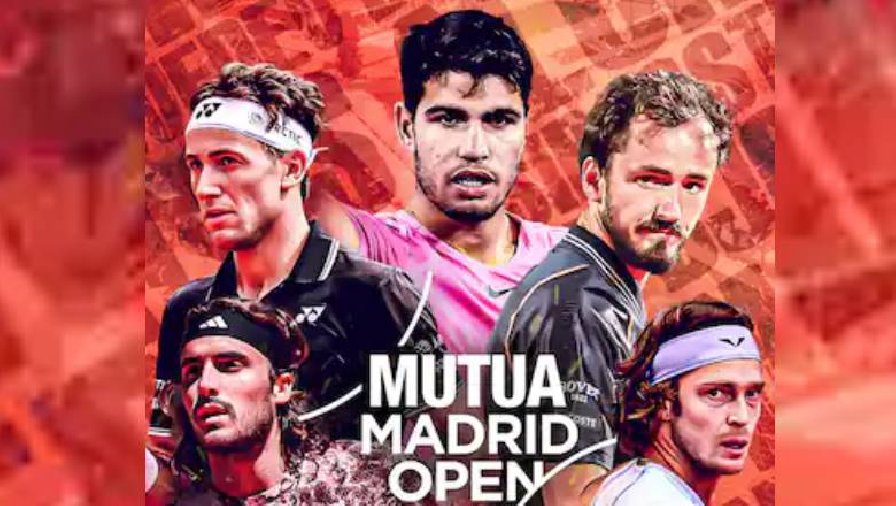 Lịch thi đấu tennis Madrid Open 2023, ltđ Madrid Masters hôm nay