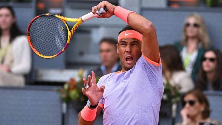 Kết quả tennis hôm nay 26/4: Nadal vào vòng 2 Madrid Open
