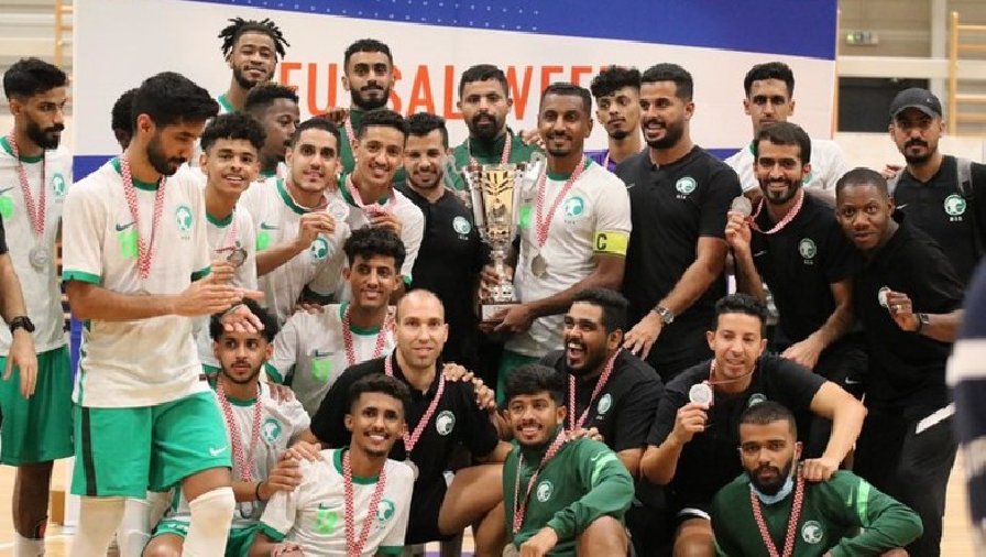 Đội tuyển futsal Saudi Arabia có mạnh hơn Việt Nam hay không?