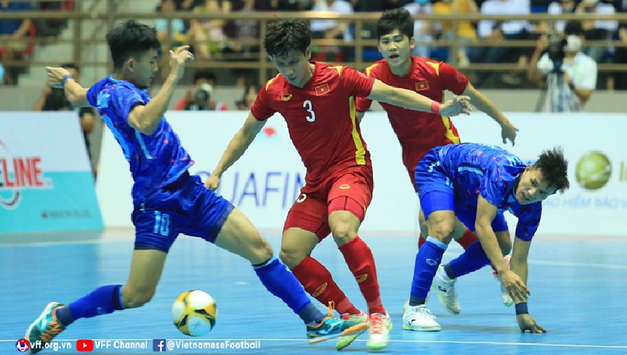 ĐT Futsal Việt Nam tụt 2 bậc, bị Indonesia vượt mặt trên BXH thế giới