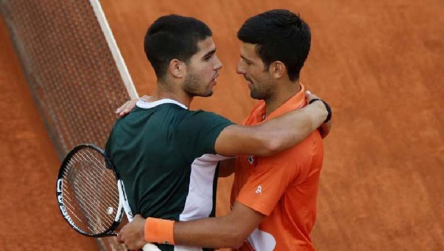 Bốc thăm phân nhánh Roland Garros 2023: Djokovic chung nhánh bán kết với Alcaraz