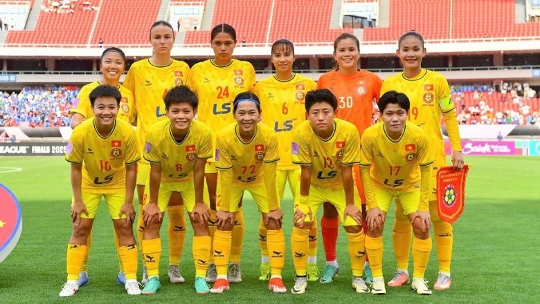 Đứng trên Thái Lan và Philippines, Việt Nam có vé vào thẳng vòng bảng Cúp C1 nữ châu Á