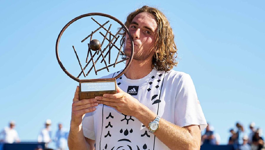 Tsitsipas vô địch Mallorca Open, chạy đà hoàn hảo cho Wimbledon 2022