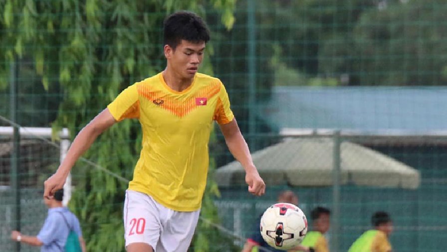 Danh sách U16 Việt Nam tham dự giải Đông Nam Á 2022: Có trung vệ cao 1m91 của HAGL