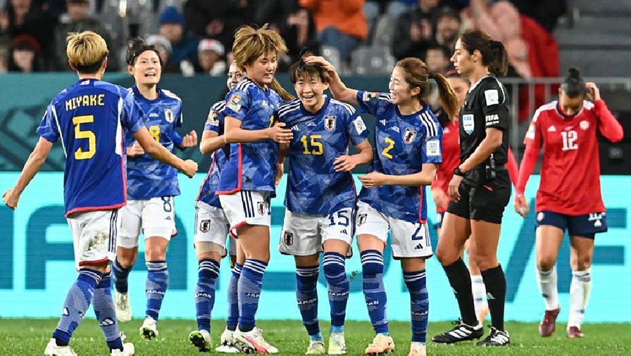 Kết quả bóng đá nữ Nhật Bản vs Costa Rica: Hai bàn chóng vánh, 99% đi tiếp