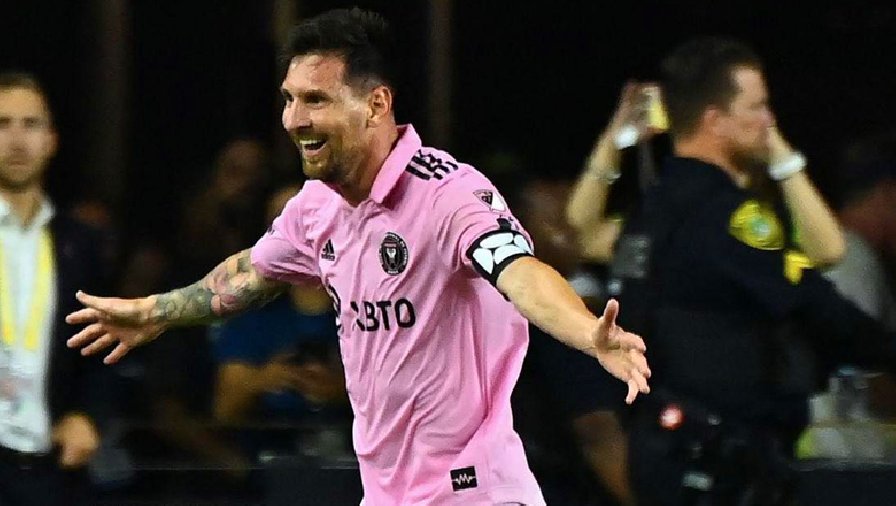 Messi lập cú đúp, Inter Miami nghiền nát đối thủ đồng hương