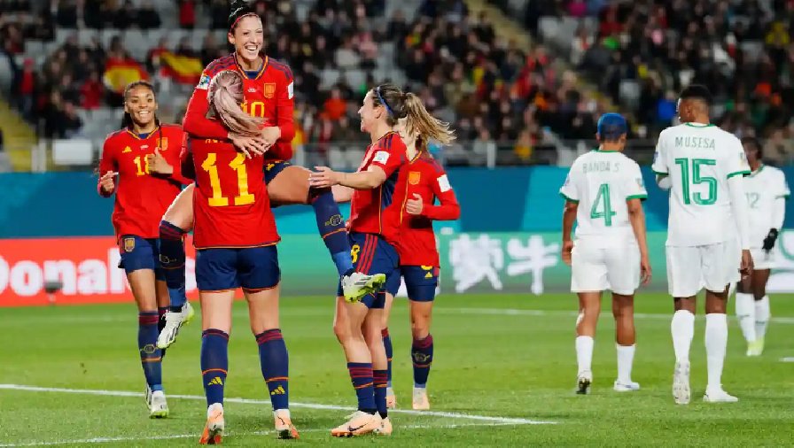 Tây Ban Nha, Nhật Bản là 2 đội đầu tiên vượt qua vòng bảng World Cup nữ 2023