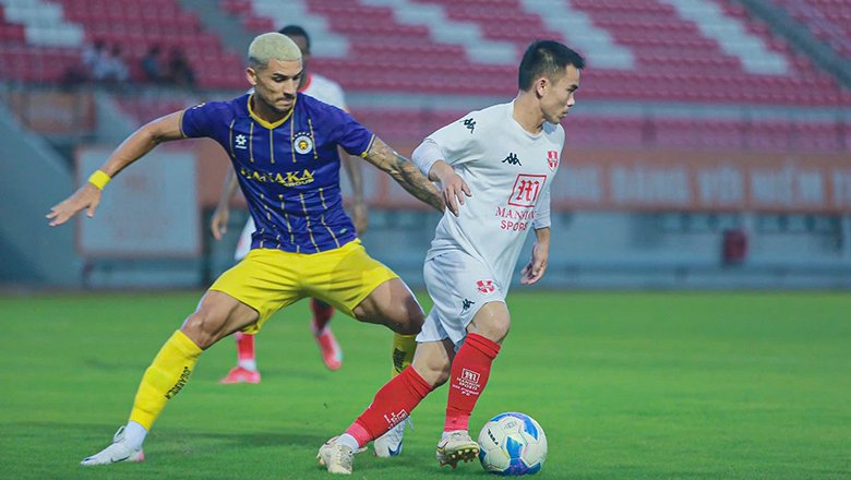 Hendrio lập cú đúp trong trận giao hữu giúp Hà Nội FC thắng Hải Phòng 6-2