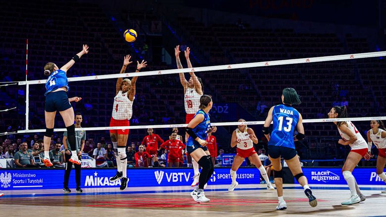 Lịch thi đấu bóng chuyền bán kết Volleyball Nations League 2025 hôm nay 26/7