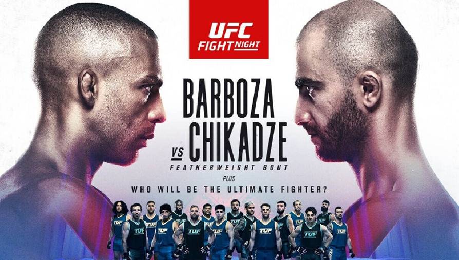 Lịch thi đấu UFC Vegas 35: Edson Barboza vs. Giga Chikadze