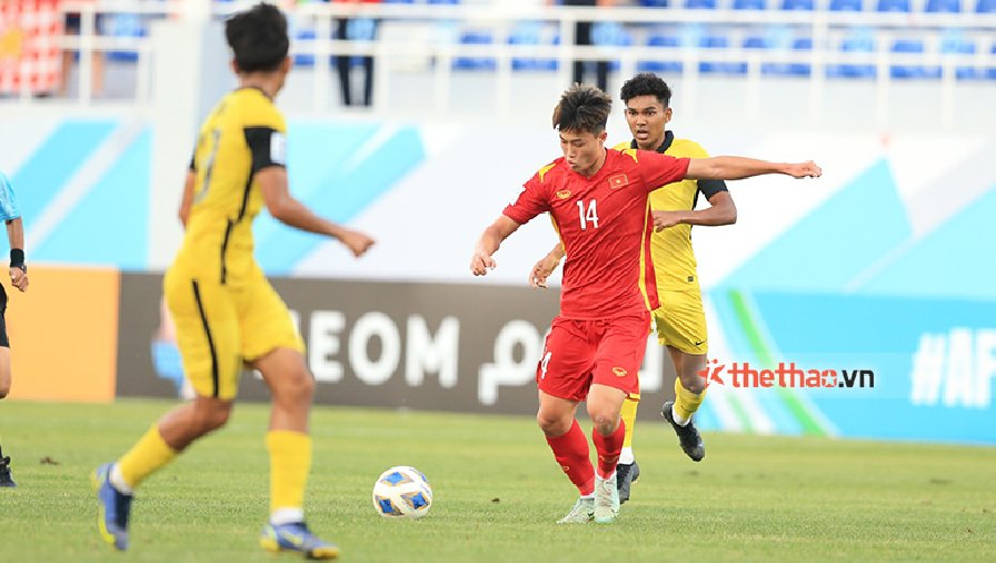 Đội hình ra sân U23 Việt Nam vs U23 Indonesia: Văn Trường dự bị