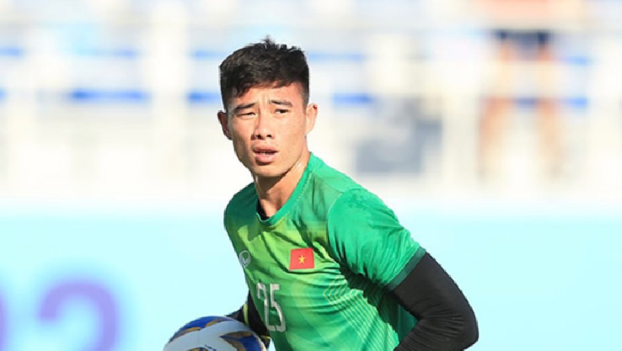 Thủ môn Quan Chuẩn thừa nhận may mắn trong chức vô địch của U23 Việt Nam