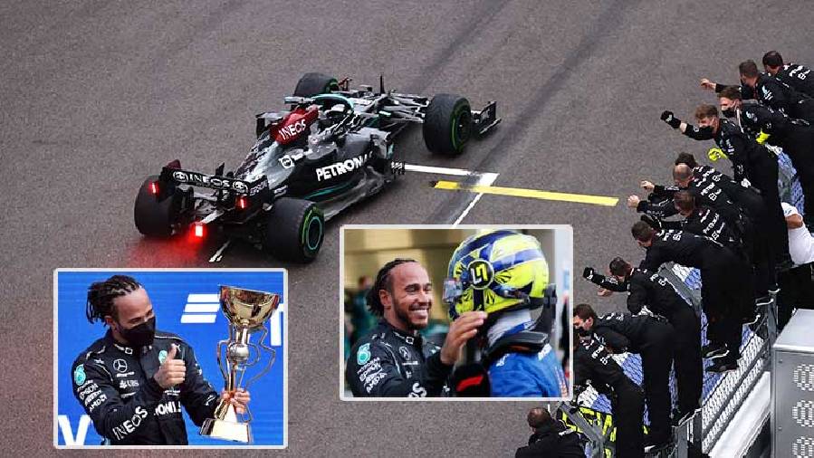 Lewis Hamilton đạt cột mốc lịch sử sau chiến thắng chặng F1 Russian Grand Prix 2021