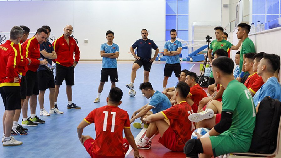 ĐT Futsal Việt Nam nhận tin vui với chấn thương của Văn Vũ
