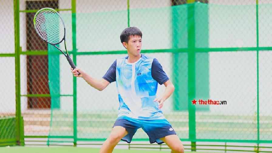 M25 Tây Ninh 2022: Phạm La Hoàng Anh thua đáng tiếc trước tay vợt Thái Lan