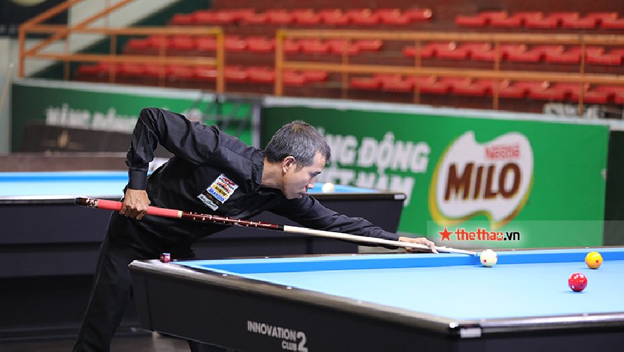 Quyết Chiến, Phương Vinh lọt vào top 32 carom 3 băng, Minh Kiệt bị loại giải Billiards vô địch quốc gia 2022