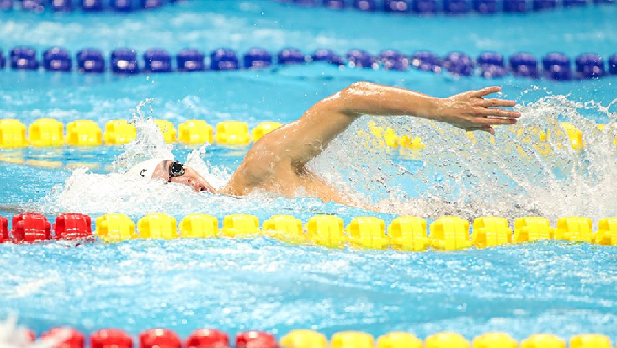 Bơi ASIAD 19: Huy Hoàng về đích thứ 4 ở nội dung được kỳ vọng giành HCV