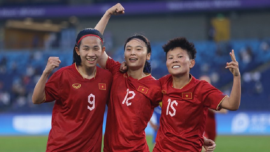ĐT nữ Việt Nam được thưởng 300 triệu đồng sau trận 'đại thắng'trước Bangladesh
