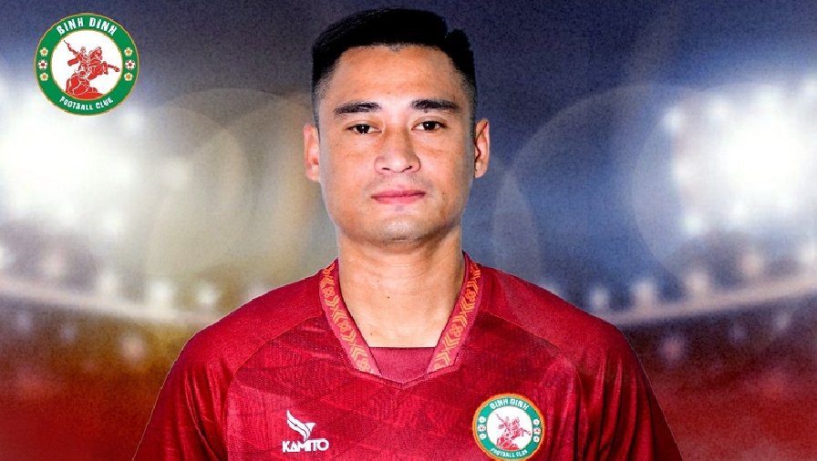 Rời Hà Nội FC, Vũ Minh Tuấn chính thức đầu quân cho Quy Nhơn Bình Định