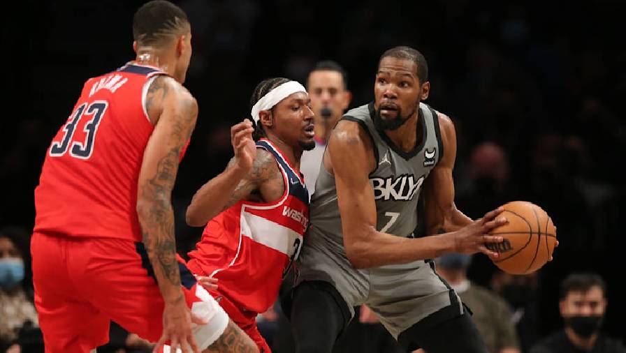 Brooklyn Nets dễ dàng chinh phục Washington Wizards