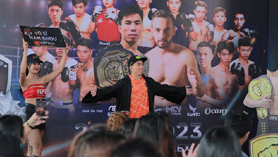 Phạm Văn Nam đối đầu võ sĩ ngoại tranh đai Master Of Fights Championship