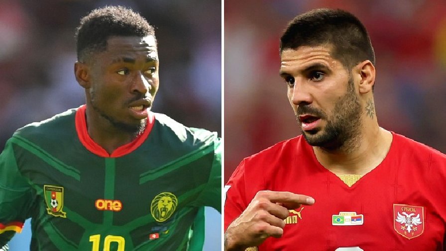 Trận Cameroon vs Serbia ai kèo trên, chấp mấy trái?