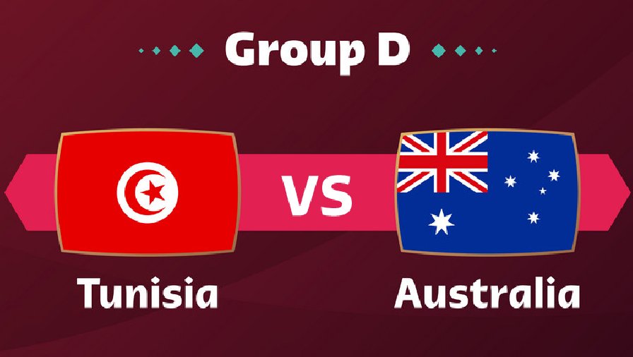 Trận Tunisia vs Australia ai kèo trên, chấp mấy trái?
