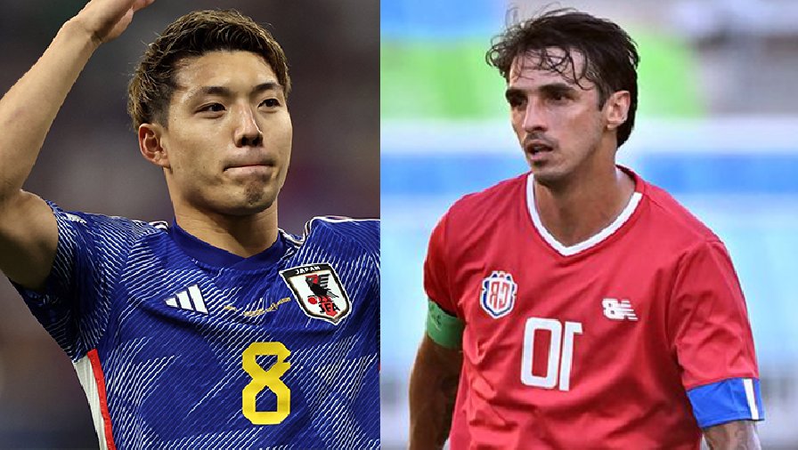 Xem trận Nhật Bản vs Costa Rica trực tiếp trên kênh nào, ở đâu?