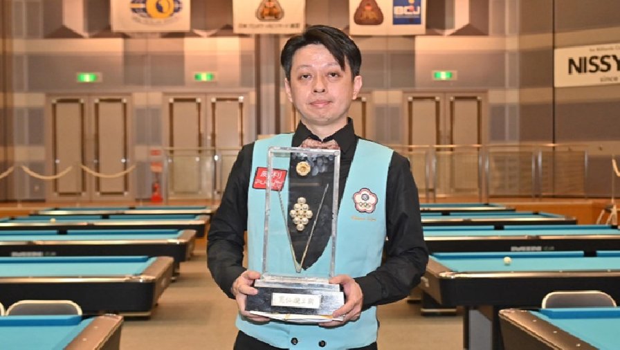 ‘Đầu bếp cầm cơ’ Lu Hui Chan vô địch All Japan Championship 2023