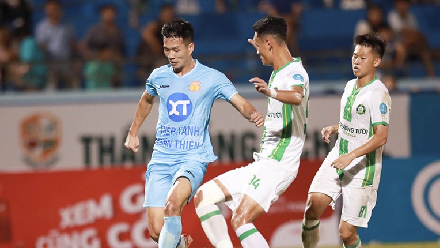 Nam Định thắng hủy diệt, Khánh Hòa thua nghiệt ngã trước Hà Tĩnh ở Cúp Quốc Gia