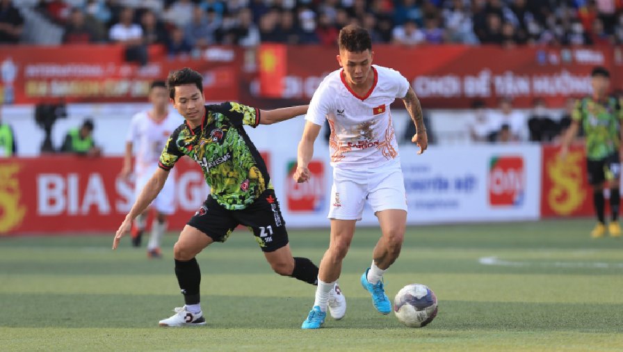 Đội tuyển chọn Việt Nam đánh bại Ghost Gate, lên ngôi vô địch Cúp bóng đá 7 người quốc tế