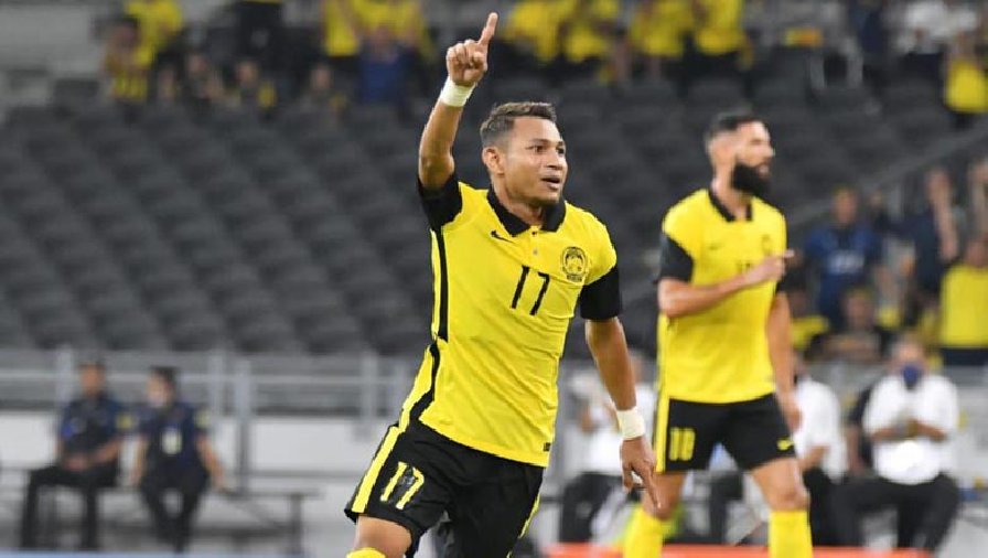Tiền đạo Malaysia đặt mục tiêu xé lưới ĐT Việt Nam, giành 3 điểm tại Mỹ Đình
