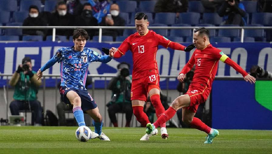 ĐT Trung Quốc thua toàn diện trước Nhật Bản, 99% vỡ mộng World Cup