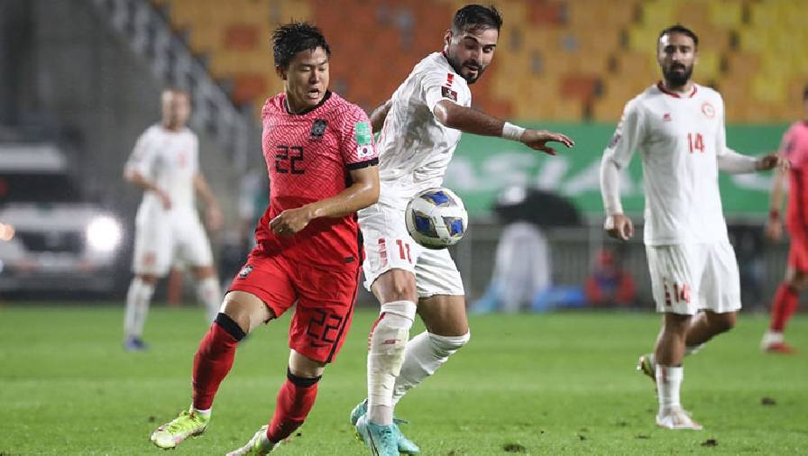 Hàn Quốc vượt qua Lebanon, chạm 1 tay vào tấm vé dự World Cup 2022