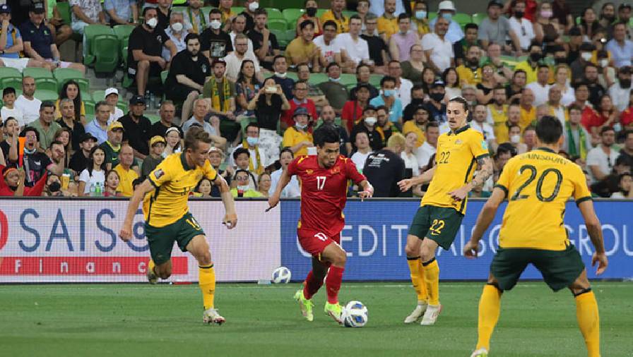 KẾT QUẢ Australia 4-0 Việt Nam: Đẳng cấp vượt trội