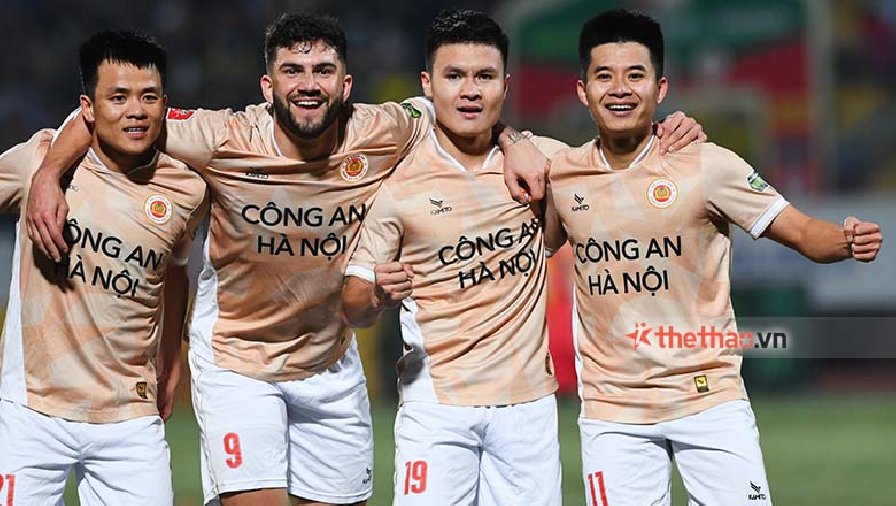 Kết quả bóng đá CAHN vs Thanh Hóa: Quang Hải lập công, nhà ĐKVĐ thị uy sức mạnh