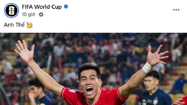 FIFA gây sốt với lời chúc ngắn gọn nhưng đầy hài hước cho tân Quả bóng vàng Việt Nam