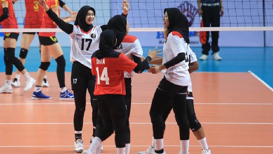 Bóng chuyền nữ Indonesia mong 'ác mộng' ở SEA Games 31 tại Việt Nam không lặp lại