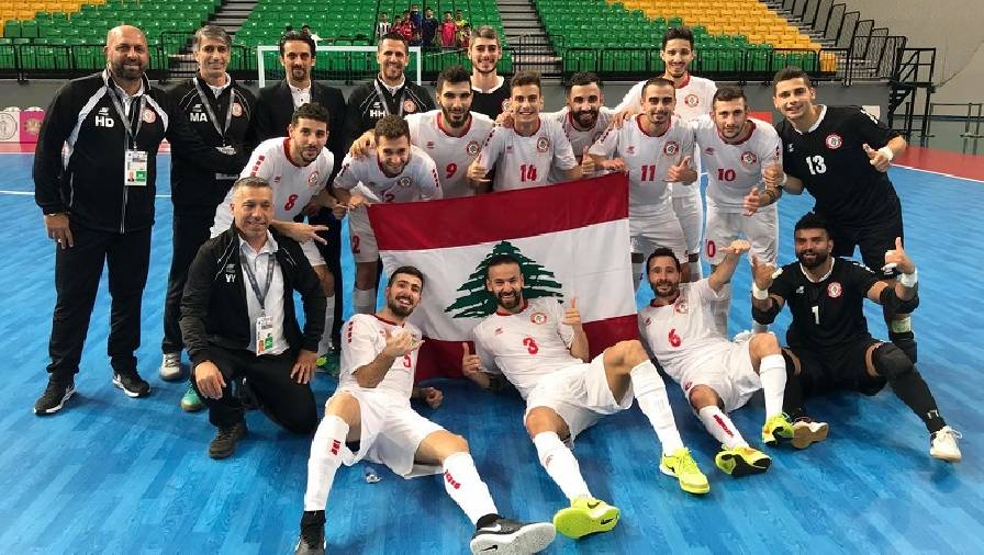 Đánh giá ĐT Lebanon - đối thủ của Việt Nam ở vòng play-off Futsal World Cup 2021