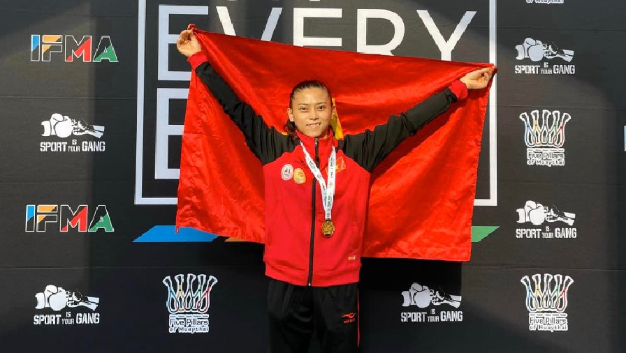 Nhà vô địch Muay thế giới Huỳnh Hà Hữu Hiếu vẫn tham dự SEA Games 31