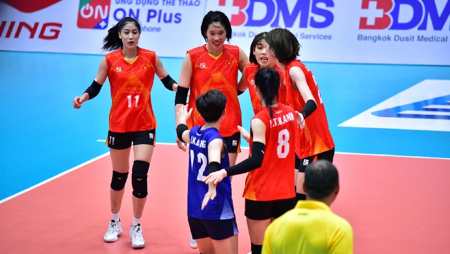 ĐT bóng chuyền Việt Nam thắng sốc Nhật Bản, nắm chắc vé bán kết giải châu Á