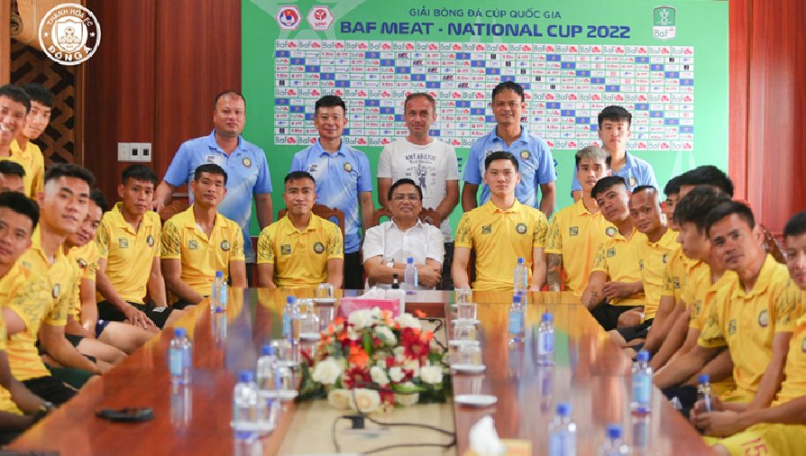 Chủ tịch CLB Thanh Hóa mong cả đội tích cực tập luyện khi V.League 2022 tạm nghỉ