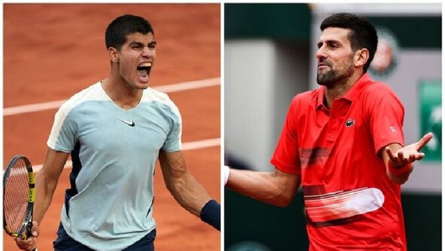 Lịch thi đấu tennis 27/5: Roland Garros ngày 6 - Djokovic dễ thở, Alcaraz đấu Korda