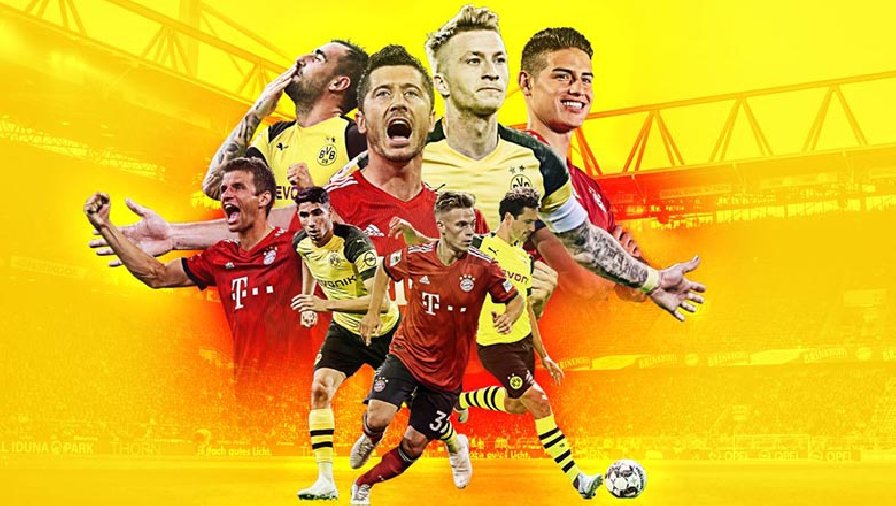 Lịch trực tiếp bóng đá hôm nay 27/5: Bayern Munich, Dortmund ai sẽ vô địch Bundesliga?