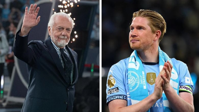 Chủ tịch Napoli xác nhận đàm phán trực tiếp với Kevin de Bruyne