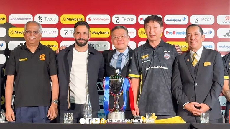 HLV Kim Sang Sik: Các cầu thủ Đông Nam Á chỉ có 1 buổi tập nhưng sẽ thi đấu tốt trước MU