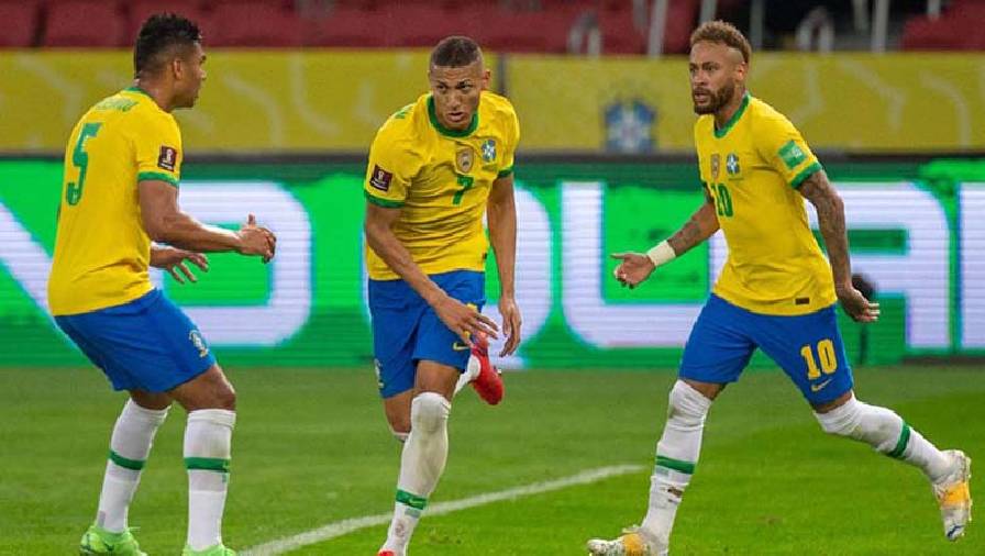 Trận Brazil vs Ecuador ai kèo trên, chấp mấy trái?