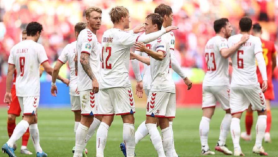 Vùi dập Xứ Wales, Đan Mạch lập kỷ lục ghi bàn đáng nể